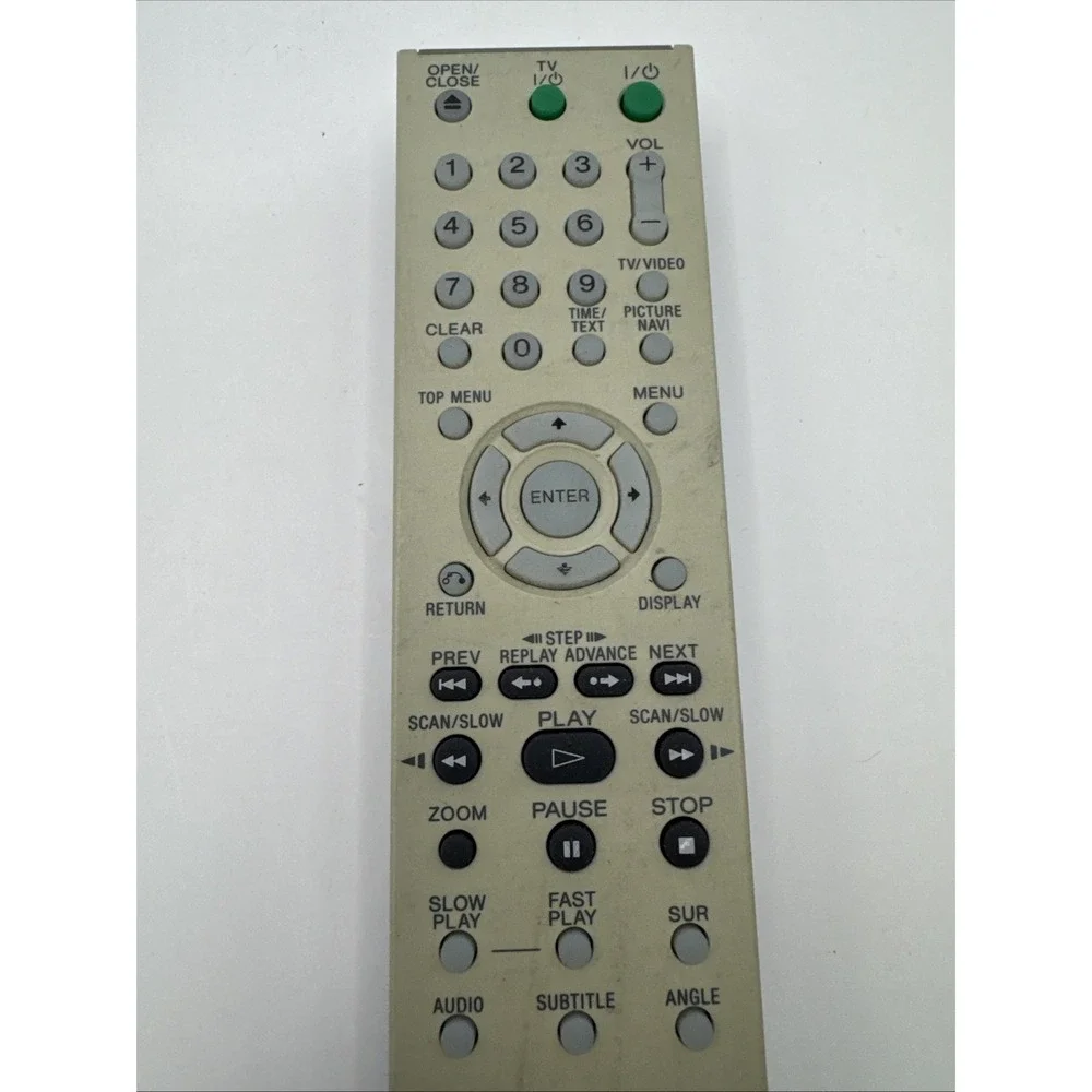 Sony RMT-D175A DVD Player Remote Control Genuine OEM Original - Tested, Works